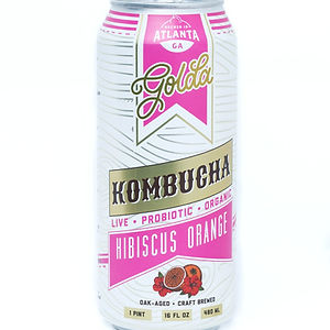 Hibiscus Orange Kombucha