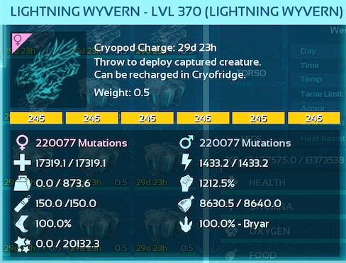 Thumbnail: Top Stat Golden Lightning Wyvern 💛⚡️ (Cross PVE Bryar)