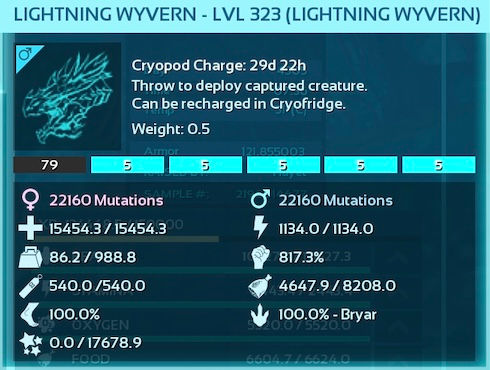 Thumbnail: Tron Lightning Wyvern 🩵🖤⚡️ (Cross PVE Bryar)