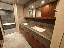 2-bowl Sink with Stone Countertop