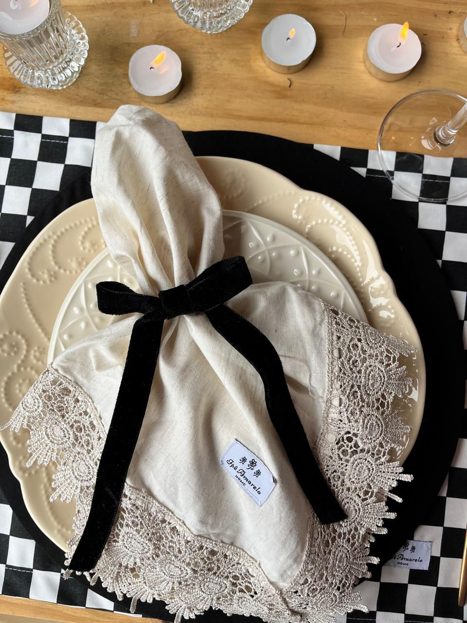 Miniatura: LUGAR AMERICANO VICHY BLACK WHITE