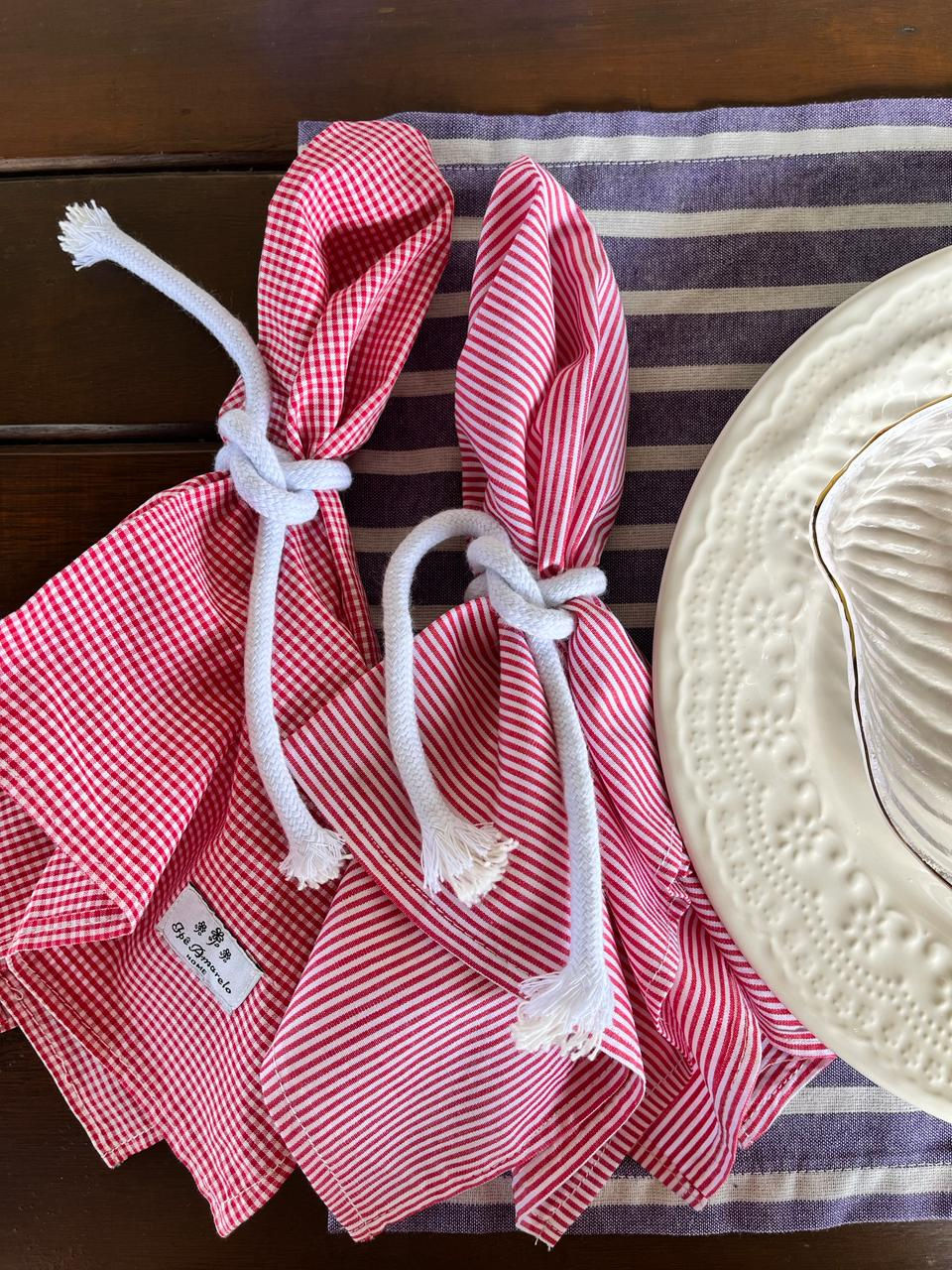 Miniatura: PORTA GUARDANAPO CORDÃO