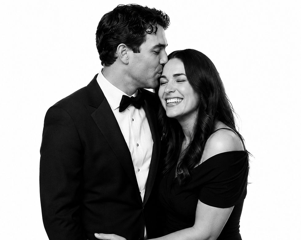 ©Exclusive Events 2026-3 - Black and white portrait of guests photographed by Exclusive Events