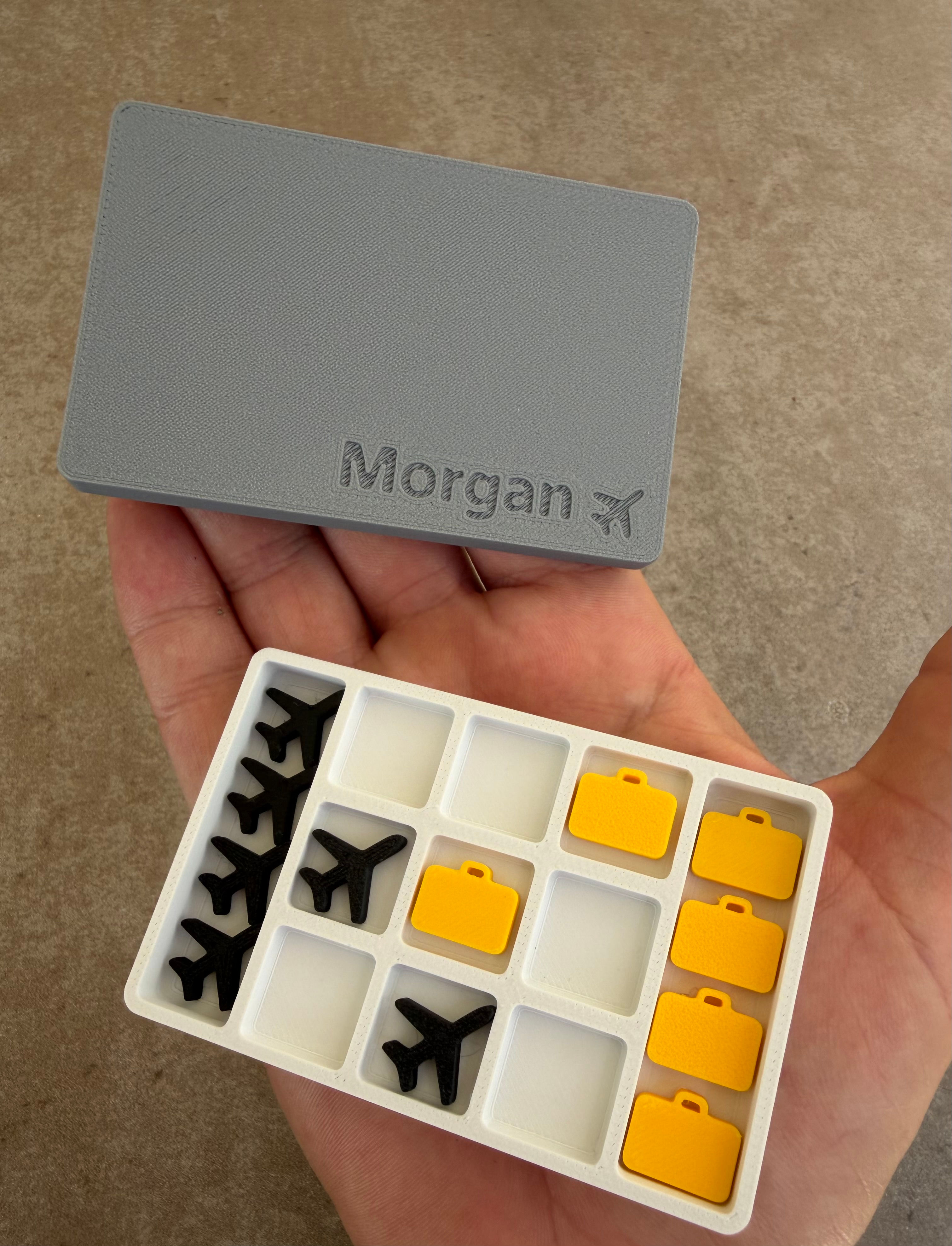 Jeu de morpion édition aviation