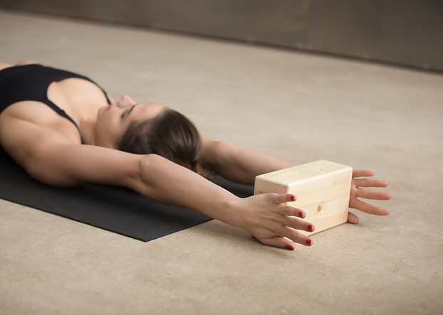 Stretch with Block