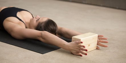Yoga Stretch met Blok