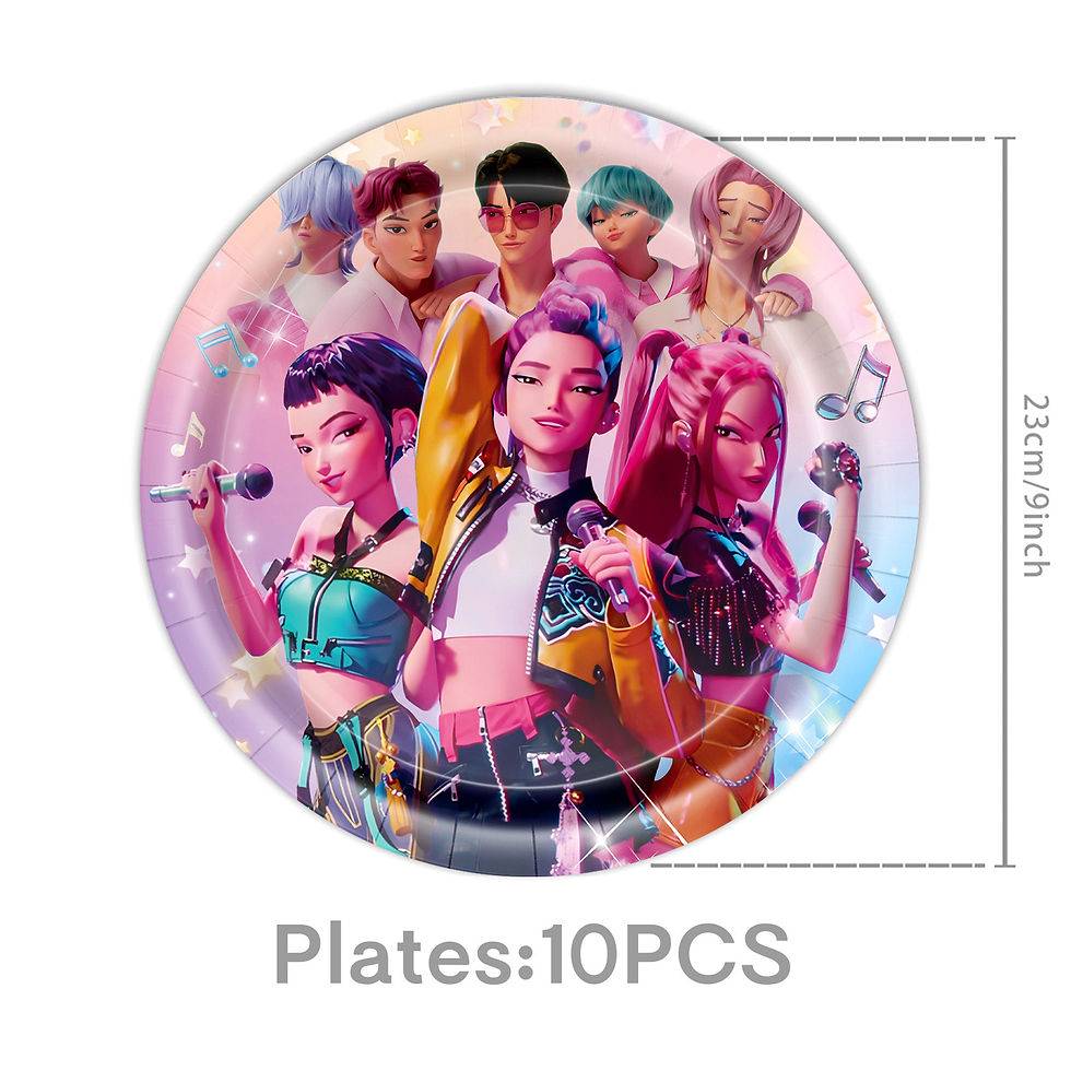 Thumbnail: Cartoon Theme Birthday Party Decorations Paper Napkins Tablecloth Cups Plates Ca