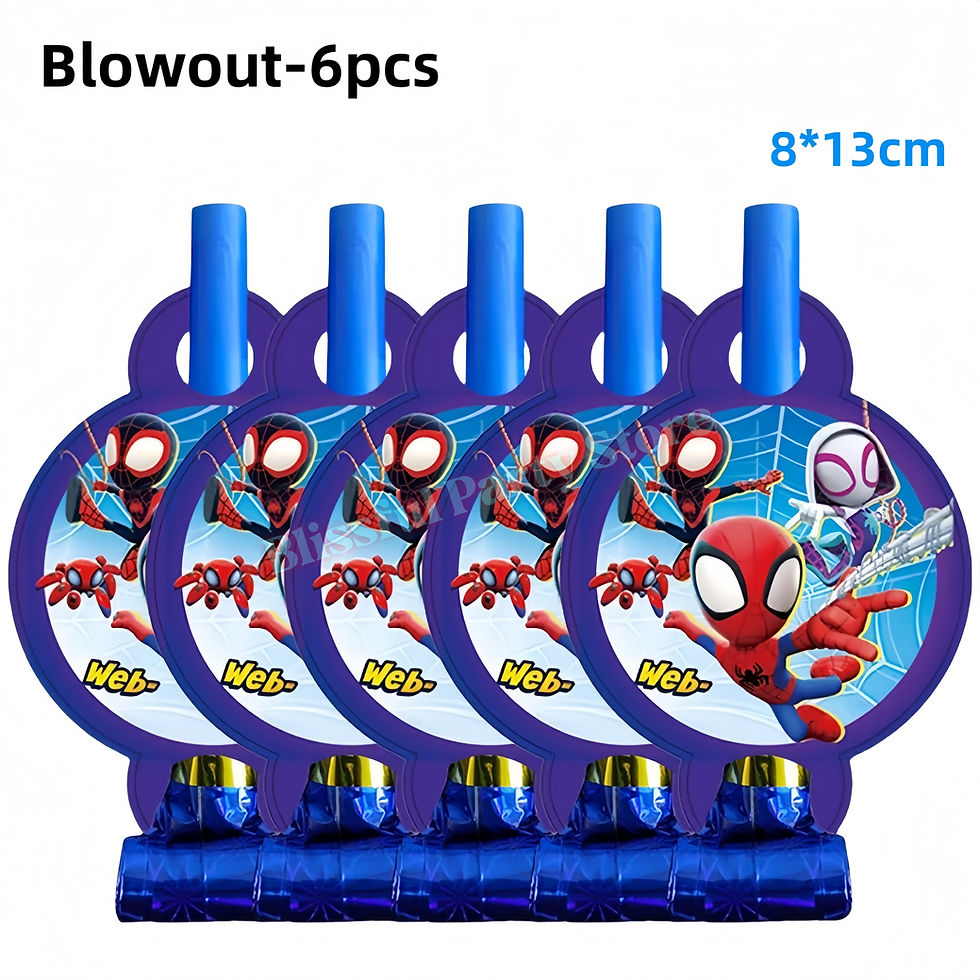 Thumbnail: Spidey and His Amazing Friends Birthday Decoration blowouts
