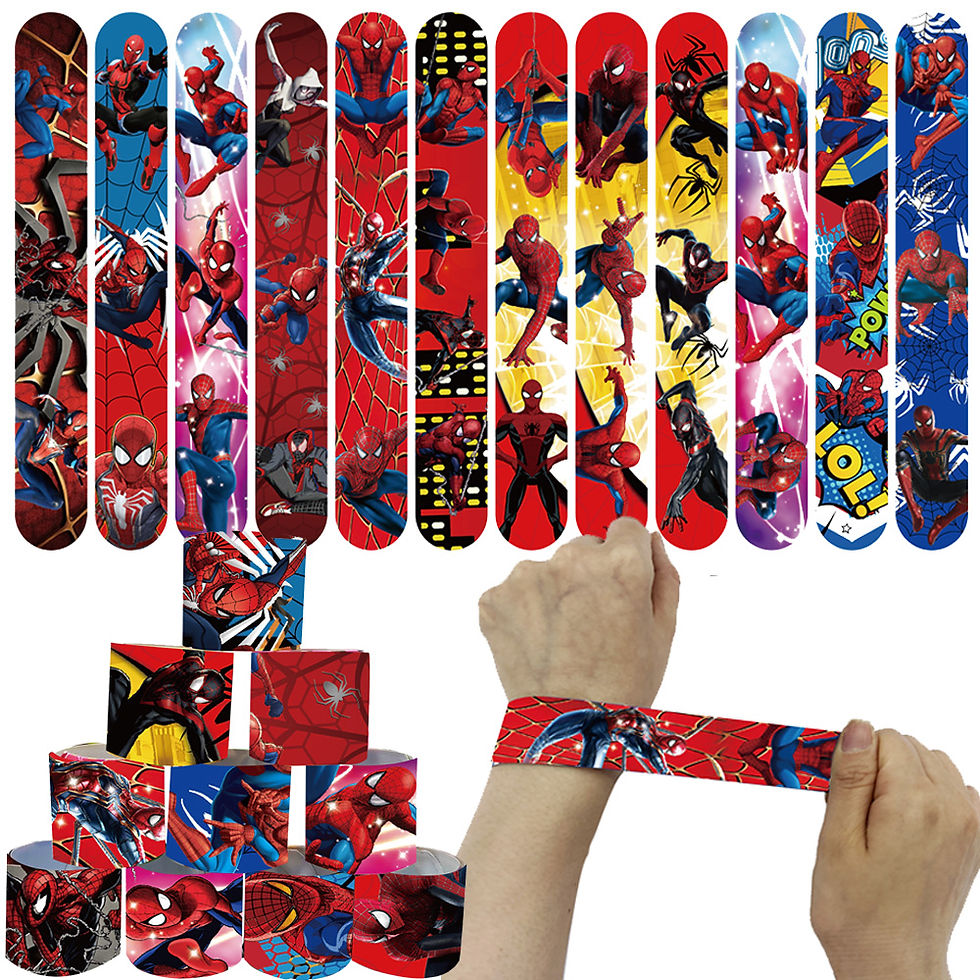 Thumbnail: Cartoon Spider Theme Birthday Party Decoration Blue Red Spider Tableware Set Ban