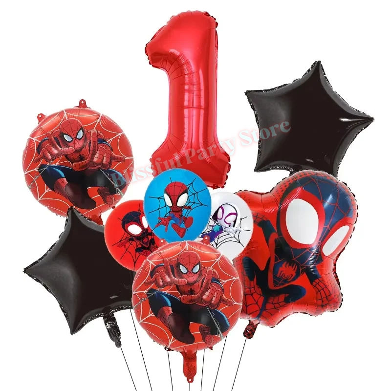 Thumbnail: Spidey and His Amazing Friends Birthday Decoration balloon set