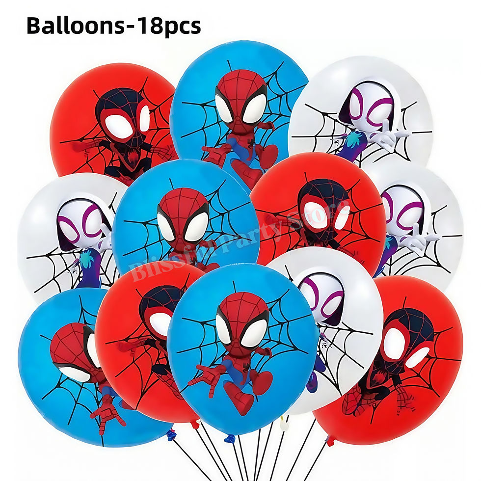 Thumbnail: Spidey and His Amazing Friends birthday decoration balloons