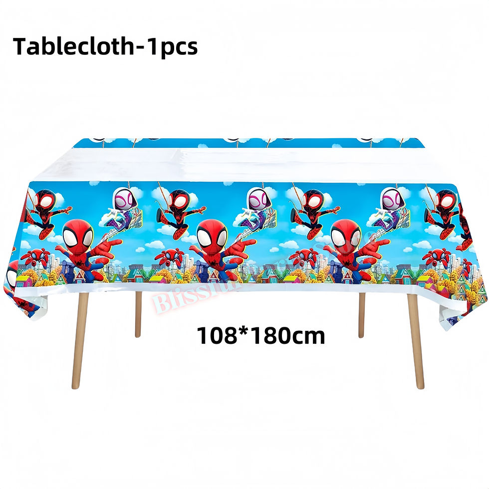 Thumbnail: Spidey and His Amazing Friends Birthday Decoration Tablecloth