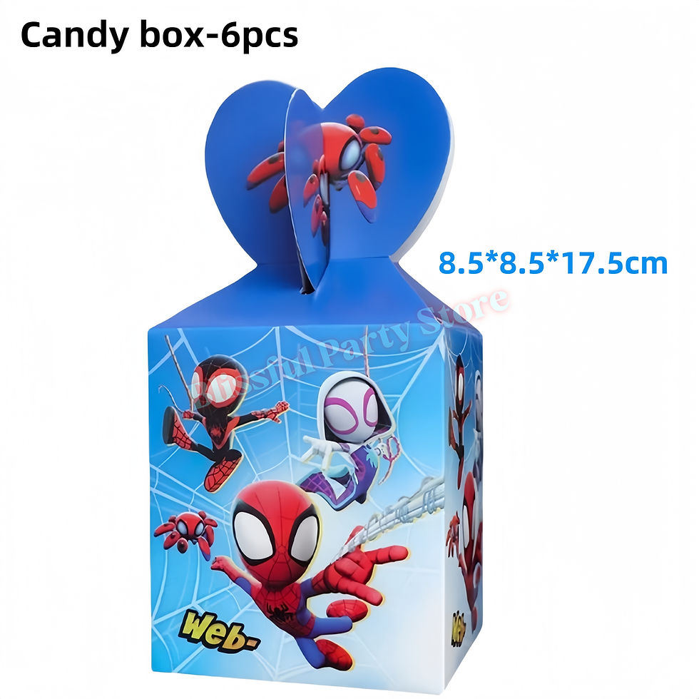 Thumbnail: Spidey and His Amazing Friends Birthday Decoration candy box