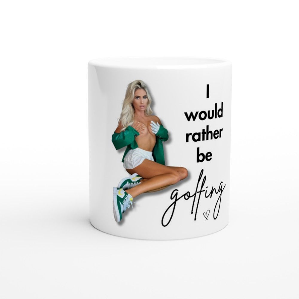 "I would rather be golfing" Mug