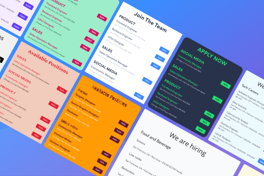 Job Board banner