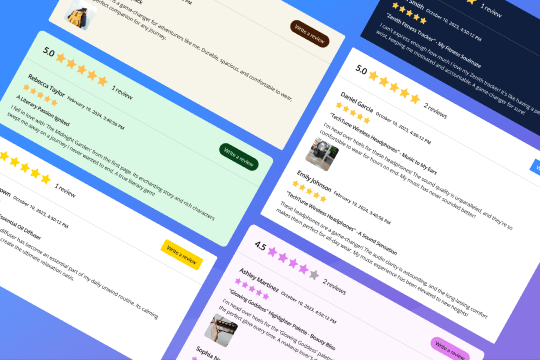 Comments/Reviews banner