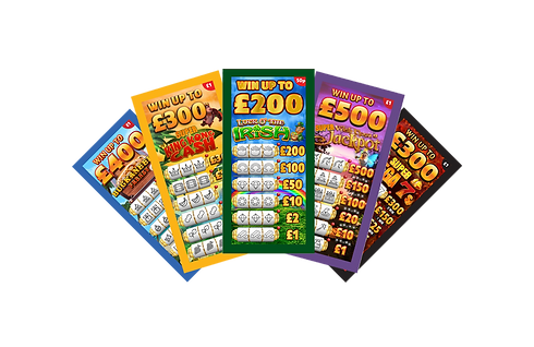 Pull Tab Lottery Tickets