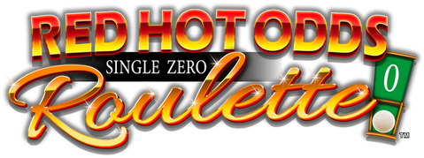 Red Hot Odds Single Zero Roulette Logo