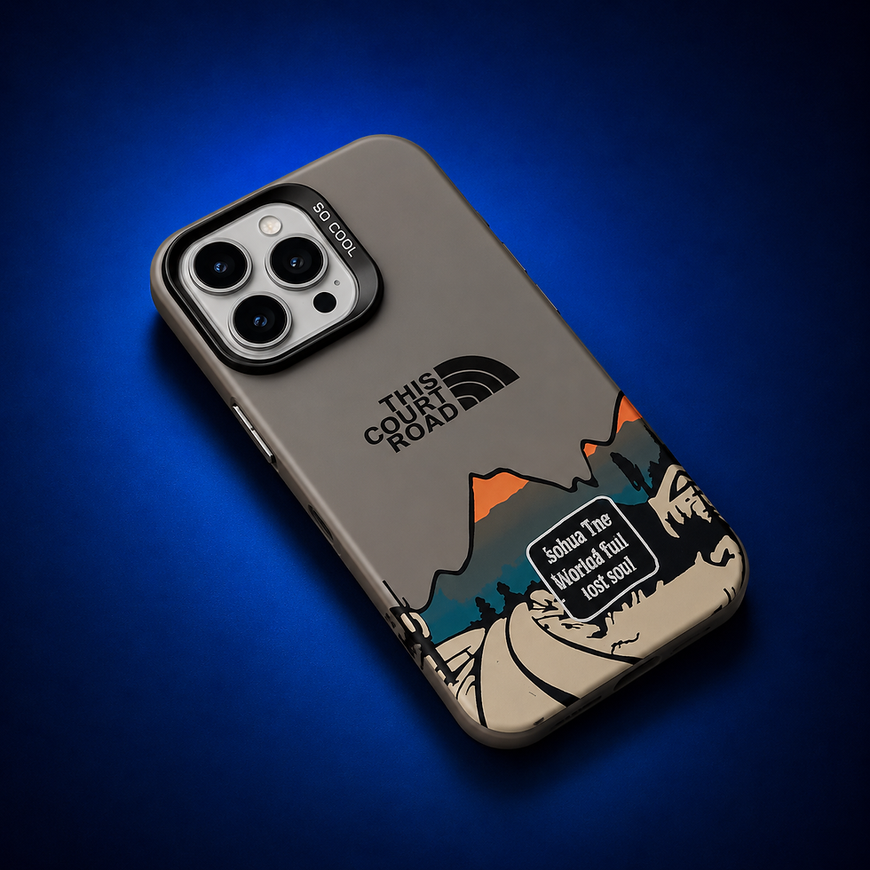 Miniatura: Capa Premium Estilo Luxury Mountain para iPhone