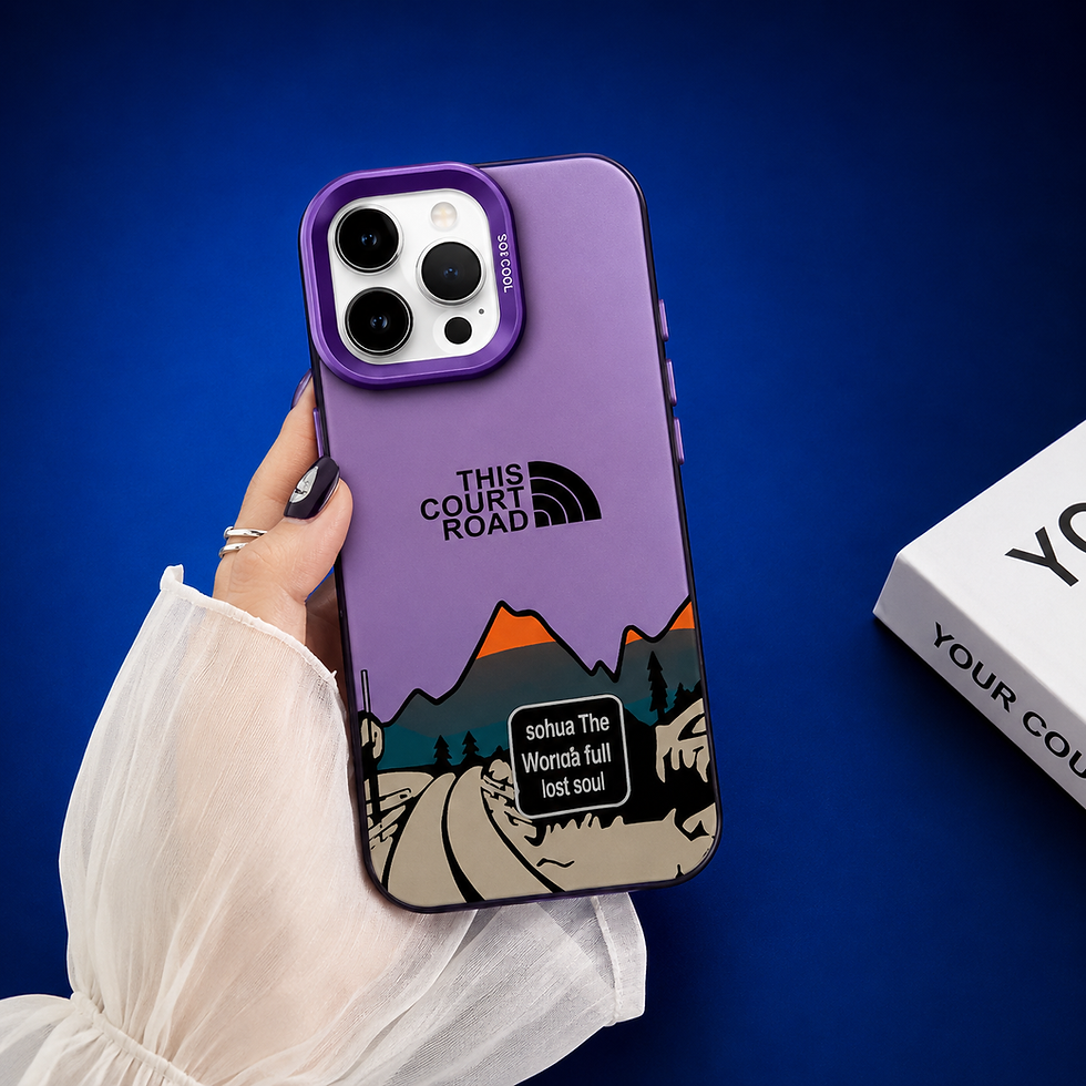 Miniatura: Capa Premium Estilo Luxury Mountain para iPhone