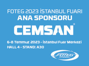 CEMSAN, FOTEG 2023 İSTANBUL FUARI ANA SPONSORU