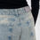 Miniatura: W0027 - BIBI 02 CELESTE MATIZADO WIDE LEG TIRO MEDIO/BAJO