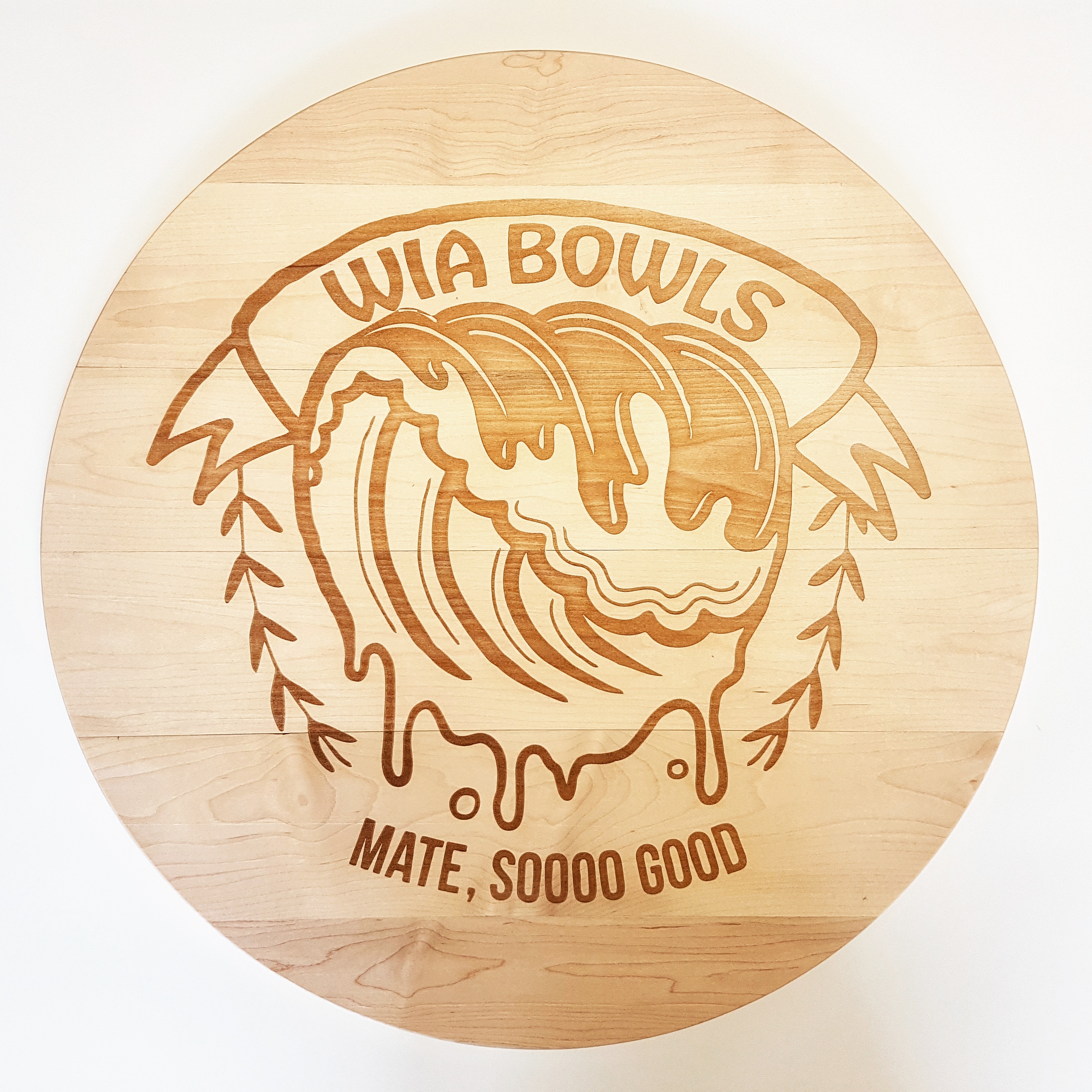 What is Art- Maple wood signage