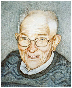 Meneer van Egmond 100 jaar.