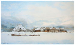 de Leemkuil acryl op papier 40x60