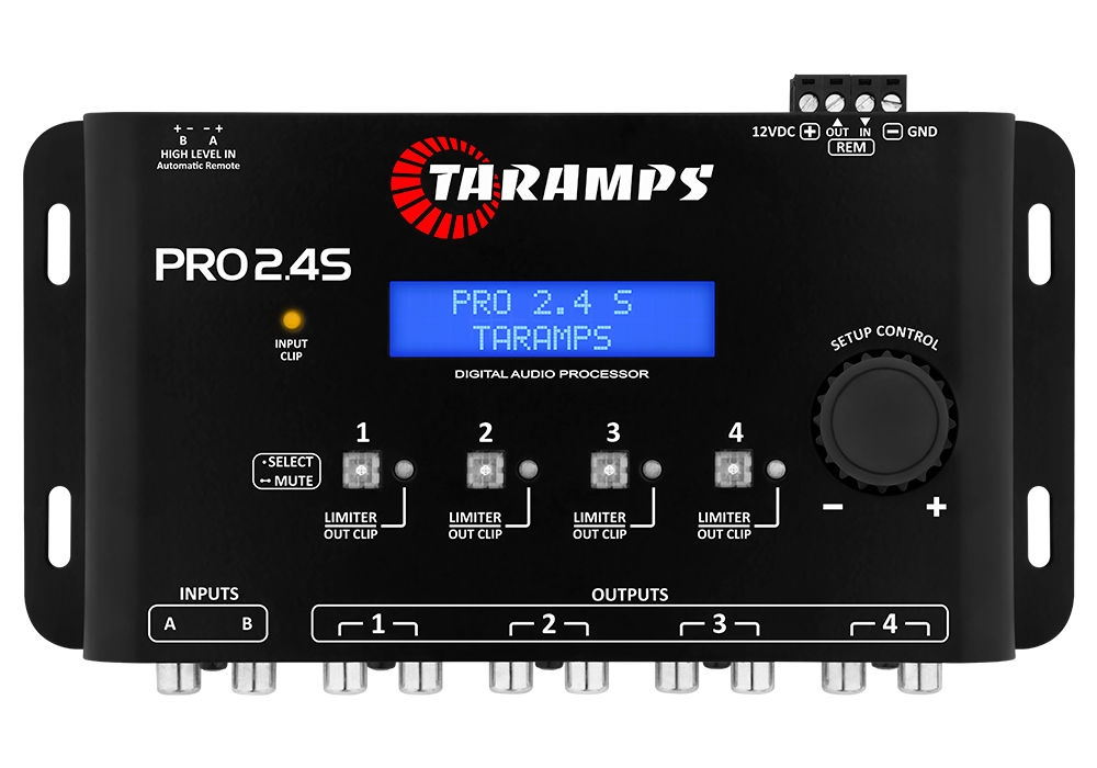 TARAMPS PRO 2.4S DIGITAL PROCESSOR EQUALIZER