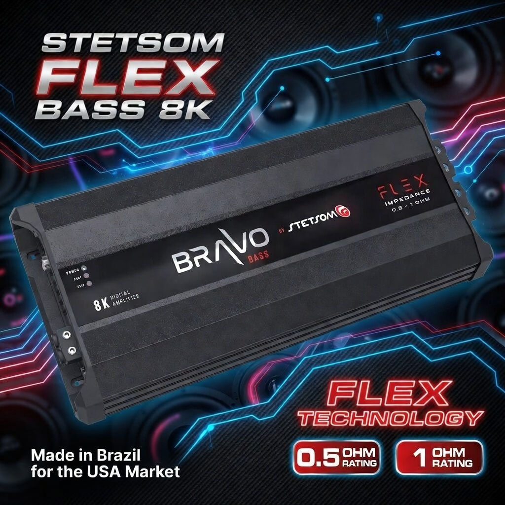 STETSOM BRAVO BASS FLEX 8K 0.5~1OHM