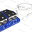 Thumbnail: SHCA 4 GAUGE POWER/GROUND SPLIT DISTRIBUTION BLOCK