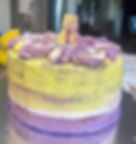 smaller Lemon blueberry cake