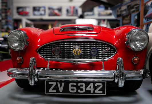 Austin Healey 100/6 BN4L Front Manro Classic British cars 