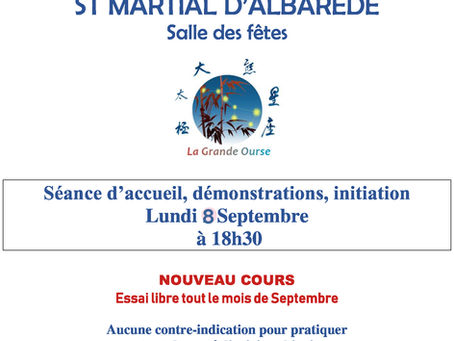 Tai Chi Chuan ST Martial d'Albarède