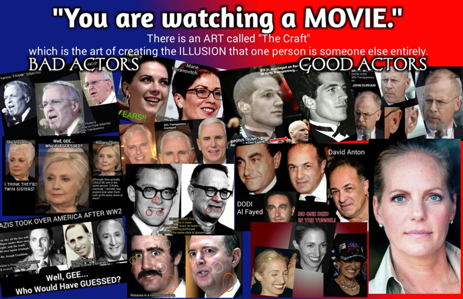 Click To View Archived @ZRanchLady Thread: "You are watching a MOVIE" "There are *GOOD & BAD ACTORS*"