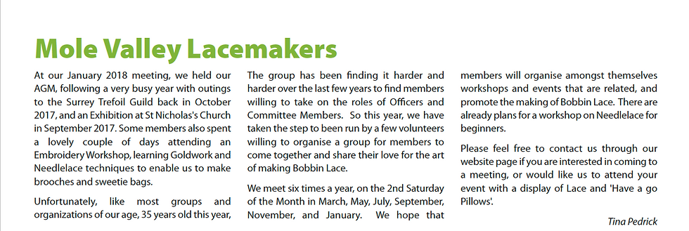 Bookhams Bulletin