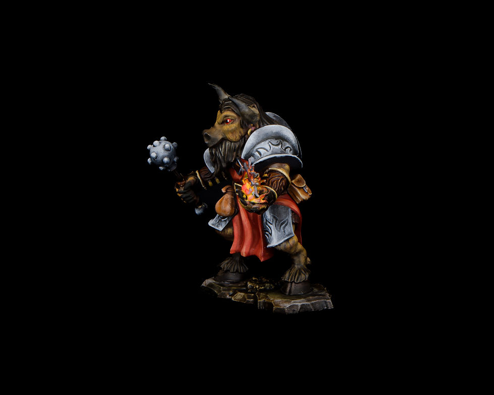 Thumbnail: Minotaur Cleric