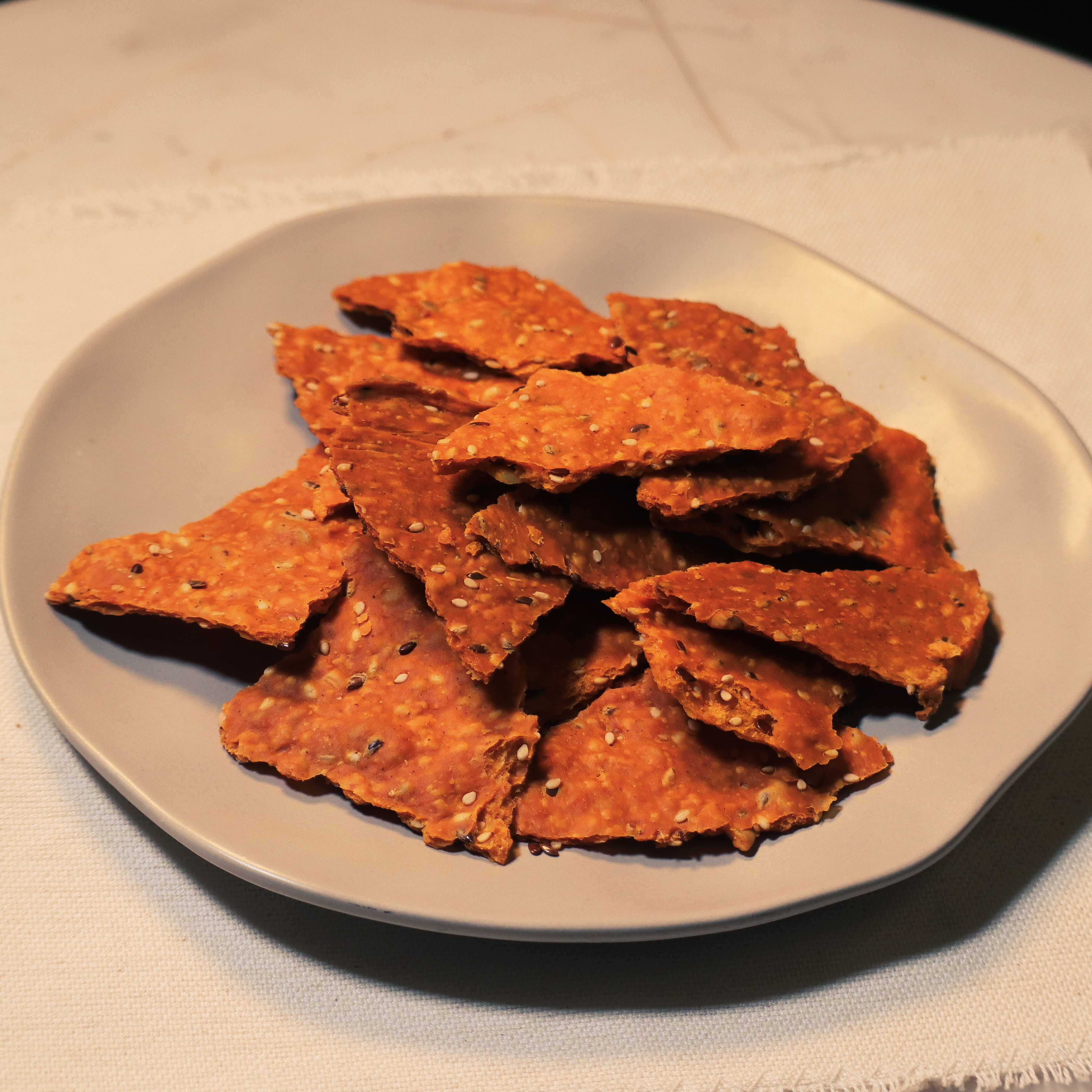 Crackers Artesanales con semillas