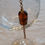 Miniature : Perle pour verre cylindrique caramel