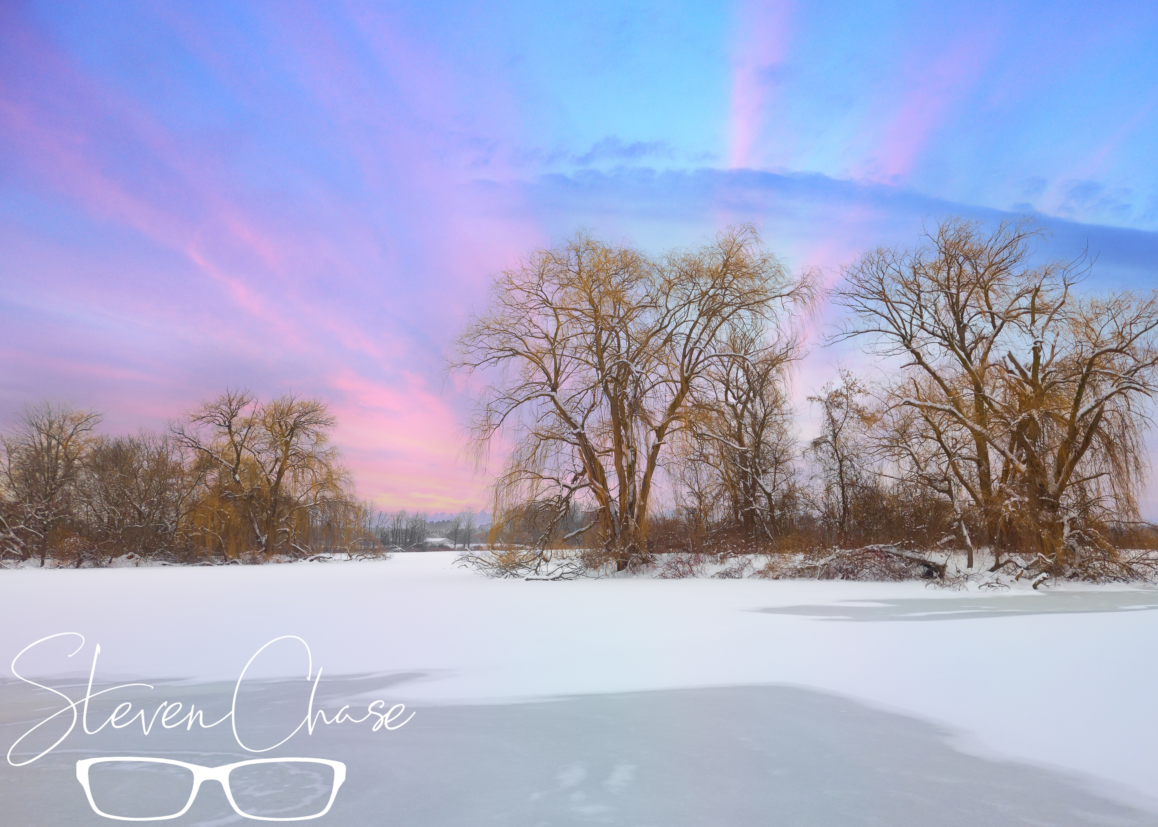 Colors of Wintery Island