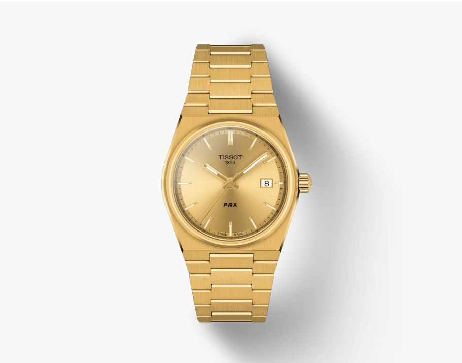 TISSOT PRX 35MM YELLOW TONE