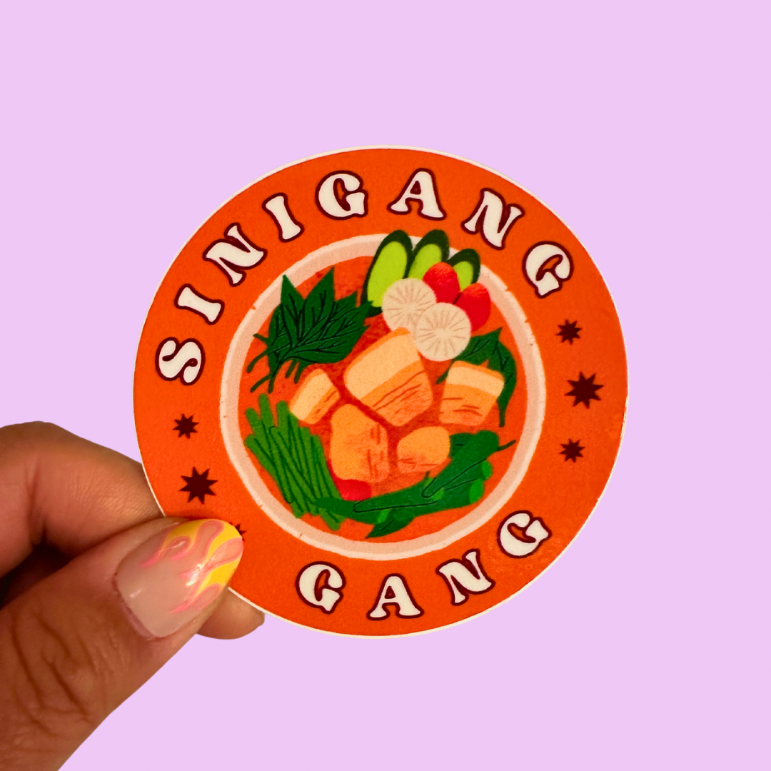 3x3 in Vinyl Sticker - Sinigang Gang 🐷