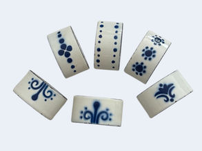 ronds de serviette en métal émaillé