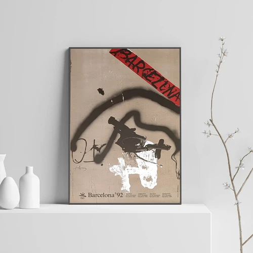 Barcelona 1992 Poster - Antoni Tàpies | Munich 72 Collected