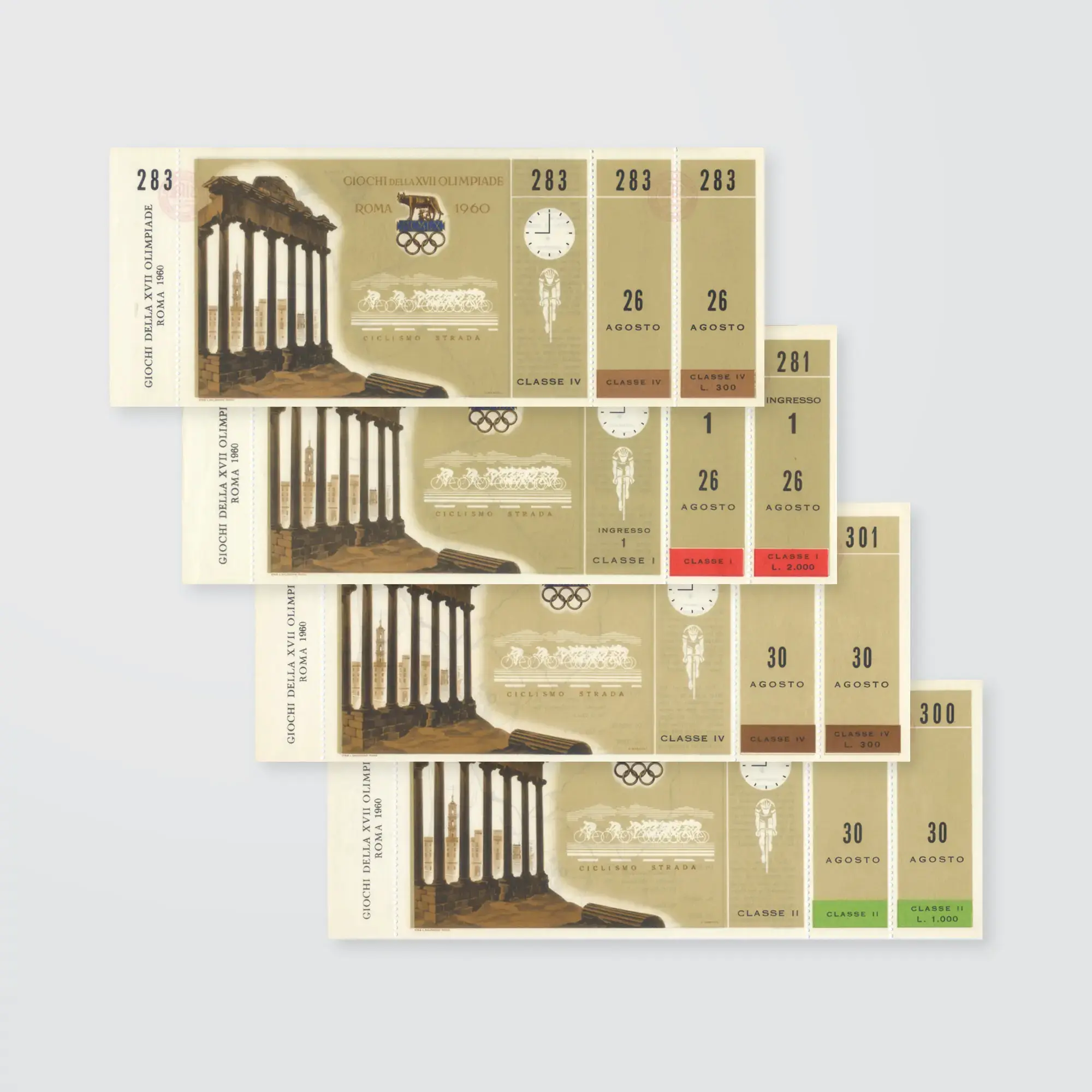 Rome 1960 Cycling Ticket(s) - Road