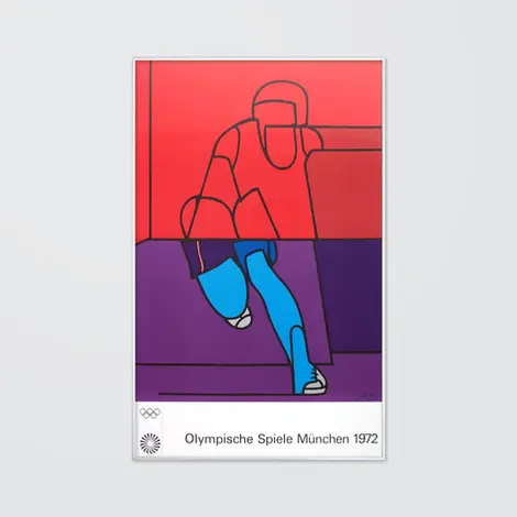 Artist Series Poster - Valerio Adami