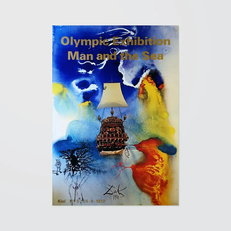 Salvador Dali Exhibition Poster