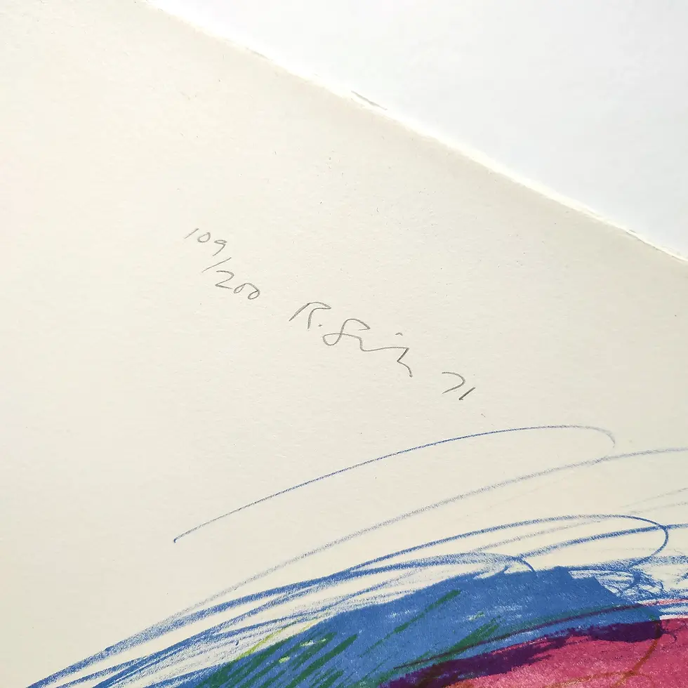 Thumbnail: Richard Smith hand-signed and numbered 109/200