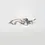 Thumbnail: A silver pendant version of Olympia Waldi with necklace